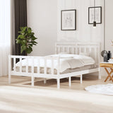 vidaXL Bedframe massief hout 75x190 cm