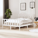 vidaXL Bedframe massief hout 75x190 cm