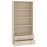 vidaXL Tall cabinet HAMAR solid pine honey brown