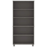 vidaXL Tall cabinet HAMAR solid pine honey brown