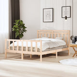 vidaXL Bedframe massief hout 75x190 cm