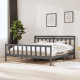 vidaXL Bedframe massief hout 75x190 cm