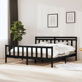 vidaXL Bedframe massief hout 75x190 cm