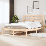vidaXL Bedframe massief grenenhout 75x190 cm