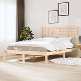 vidaXL Bedframe massief grenenhout 75x190 cm