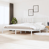 vidaXL Bedframe massief grenenhout 75x190 cm