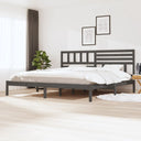 vidaXL Cadre de lit massif vert grenenhout 75x190 cm