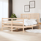 vidaXL Bedframe massief hout 75x190 cm