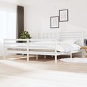vidaXL Cadre de lit massif hout 75x190 cm