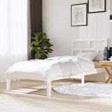 vidaXL Bed Frame Solid Wood 75x190 cm