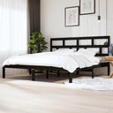 vidaXL Cadre de lit massif hout 75x190 cm