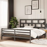 vidaXL Bedframe massief grenenhout 100x200 cm
