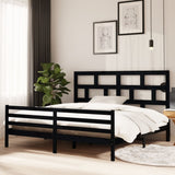 vidaXL Bedframe massief grenenhout 100x200 cm
