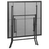 vidaXL Klaptafel gaas 80x80x72 cm staal antraciet