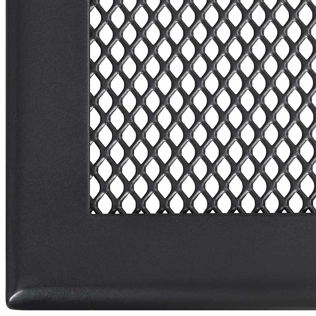 vidaXL Klaptafel gaas 80x80x72 cm staal antraciet