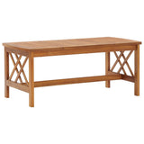 vidaXL 2-Piece Lounge Set with Cushions Solid Acacia Wood