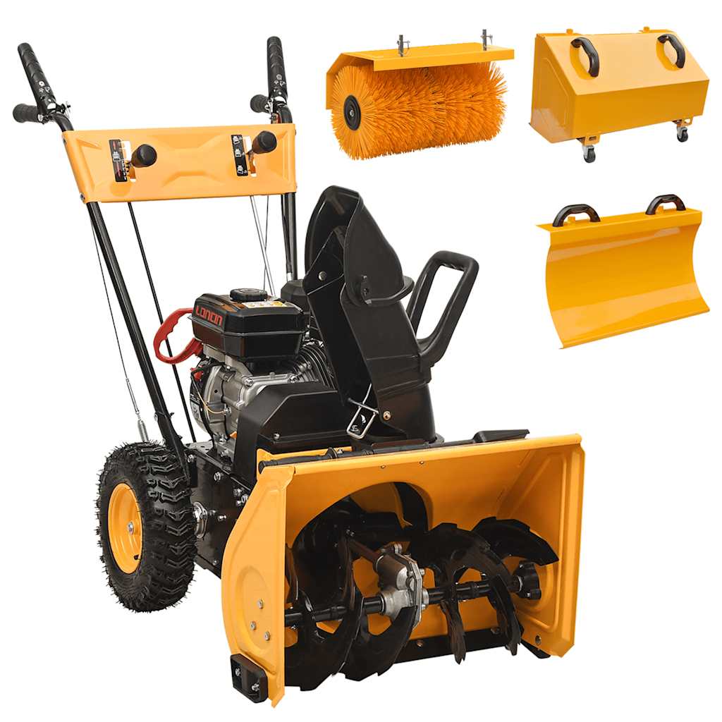 vidaXL Snow Plow/Blower Multifunction Petrol 6.5 HP