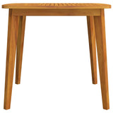 vidaXL Tuintafel 110x110x75 cm massief acaciahout