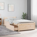 vidaXL Cadre de lit avec lits 75x190 cm