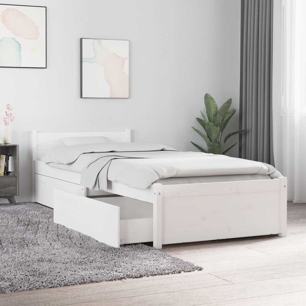 vidaXL Cadre de lit avec lits 75x190 cm