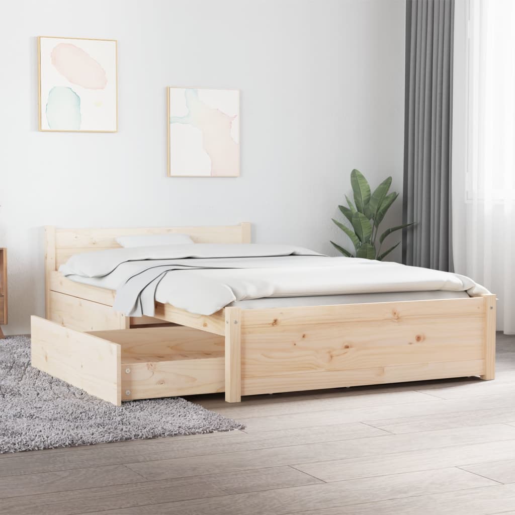 vidaXL Cadre de lit avec lits 75x190 cm