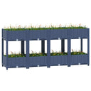 vidaXL Plantenbak verhoogd 40x40x23 cm polypropeen