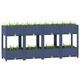 vidaXL Plantenbak verhoogd 40x40x23 cm polypropeen