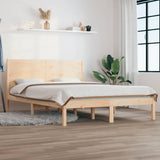vidaXL Bed Frame Solid Wood 75x190 cm