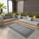 vidaXL Outdoor Rug 80x150 cm PP grey