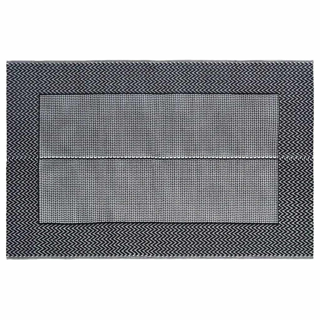 vidaXL Outdoor Rug 80x150 cm PP grey