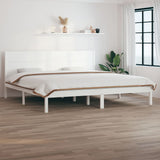 vidaXL Bed Frame Solid Wood 75x190 cm
