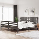 vidaXL Cadre de lit sans matelas massif vert 90x190 cm