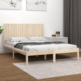 vidaXL Cadre de lit massif hout 120x190 cm