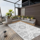 vidaXL Outdoor Rug 80x150 cm PP grey