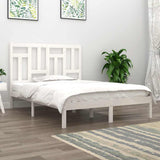 vidaXL Bed Frame Solid Wood 135x190 cm