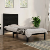 vidaXL Cadre de lit massif hout 75x190 cm