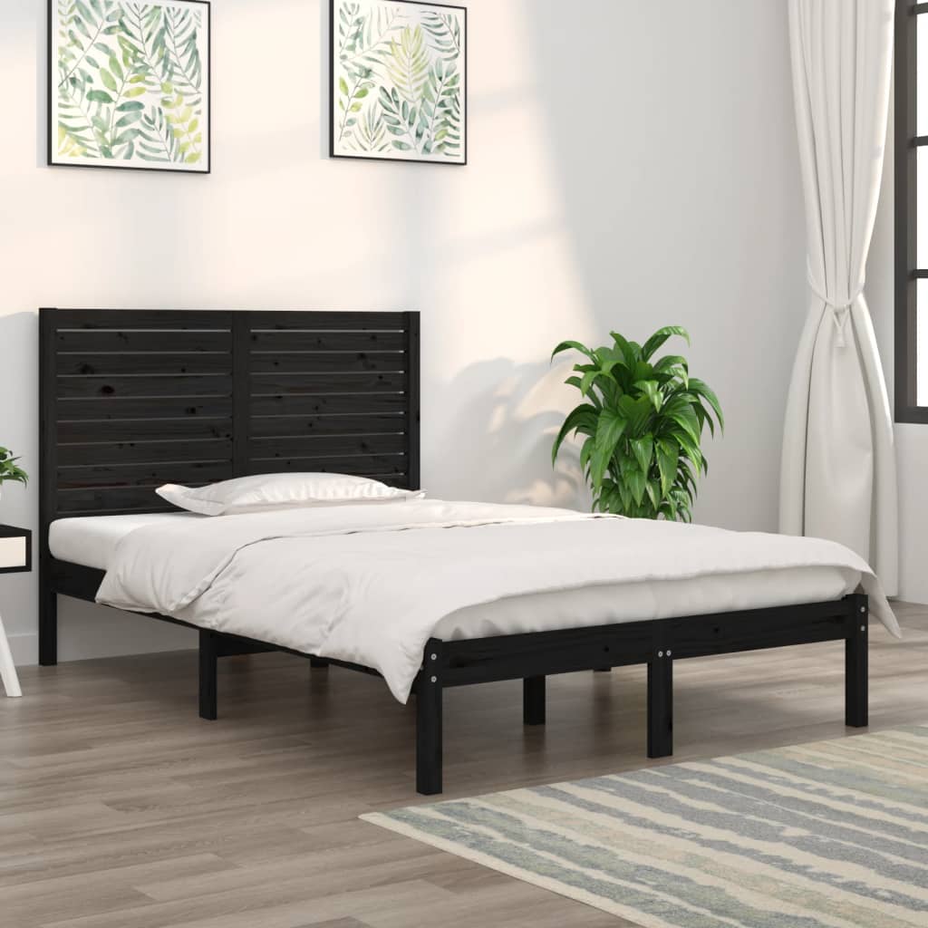 vidaXL Cadre de lit massif hout 75x190 cm