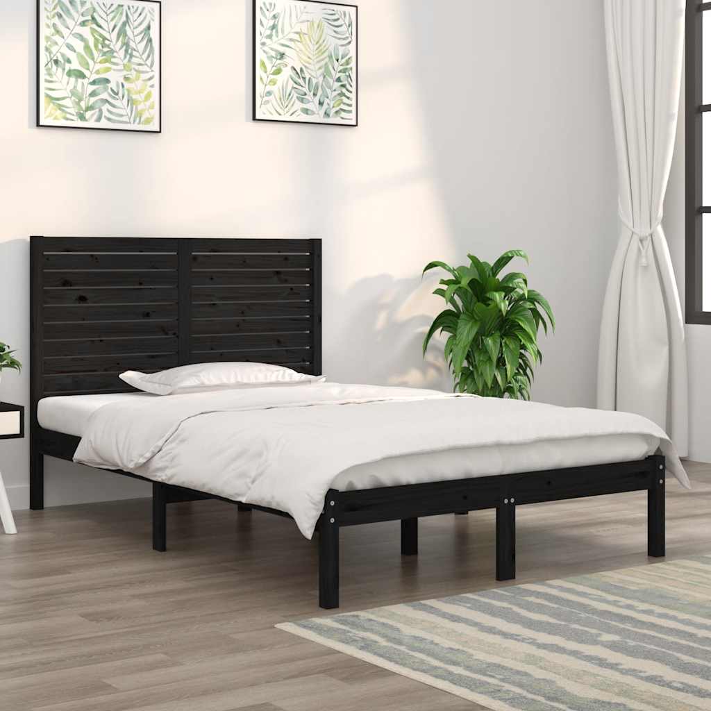 vidaXL Cadre de lit massif hout 75x190 cm