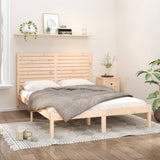 vidaXL Cadre de lit massif hout 75x190 cm