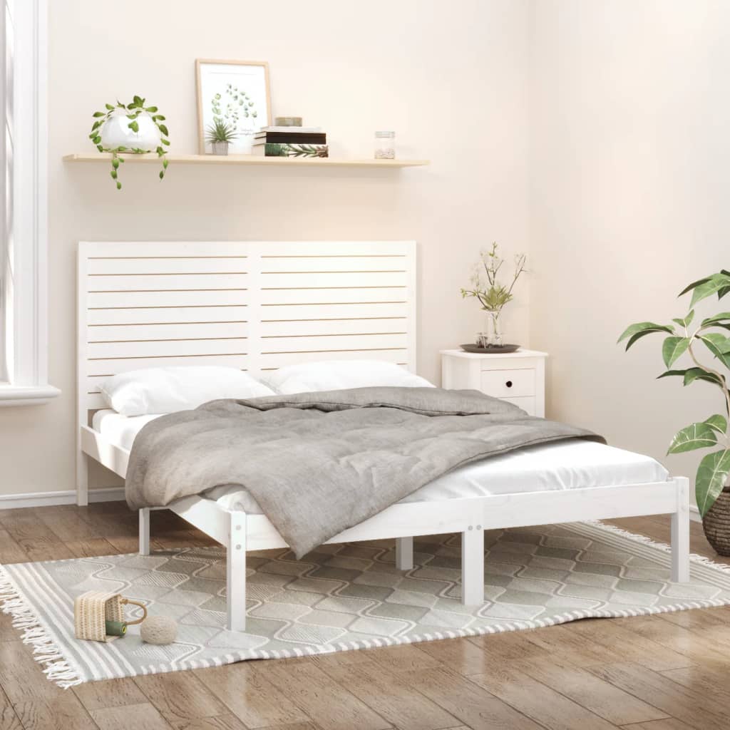 vidaXL Cadre de lit massif hout 75x190 cm