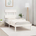 vidaXL Bedframe massief hout 75x190 cm