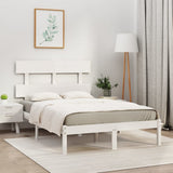 vidaXL Bedframe massief hout 75x190 cm