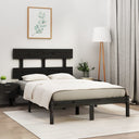 vidaXL Bedframe massief hout 75x190 cm
