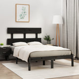 vidaXL Bedframe massief hout 75x190 cm