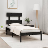 vidaXL Bedframe massief hout 75x190 cm