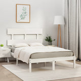 vidaXL Bedframe massief hout 75x190 cm