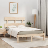 vidaXL Bedframe massief hout 75x190 cm