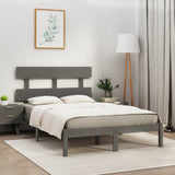 vidaXL Bedframe massief hout 75x190 cm