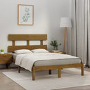 vidaXL Bedframe massief hout 75x190 cm