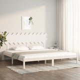 vidaXL Bed frame solid wood black 75x190 cm